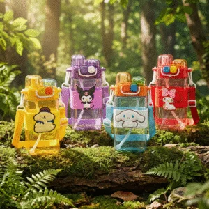 500ML Double Sipper Kids Water Bottle